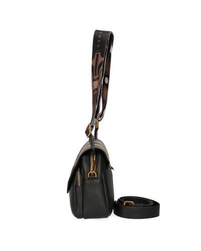 Torebka z wymiennymi klapkami