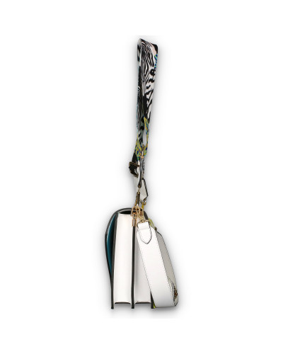 Geometryczna torebka z klapką