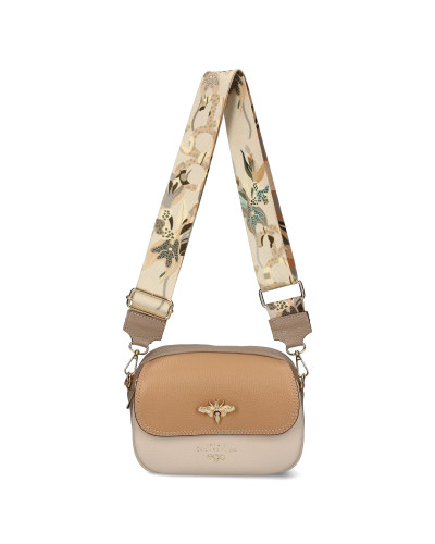 Bag bun with a bee multicolor