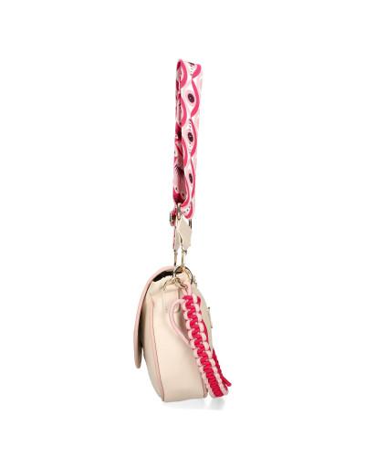 Torebka z okiem z wymiennymi klapkami