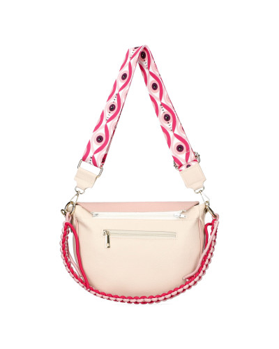 Eye bag with interchangeable flaps