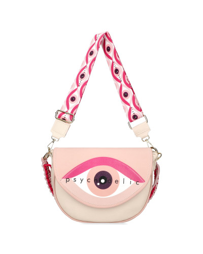 Eye bag with interchangeable flaps