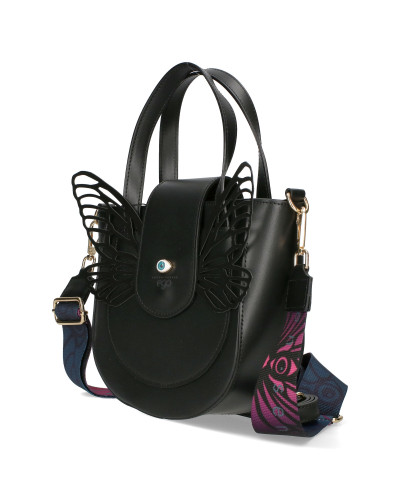 BOSCA Leather bag with detachable wings in the box
