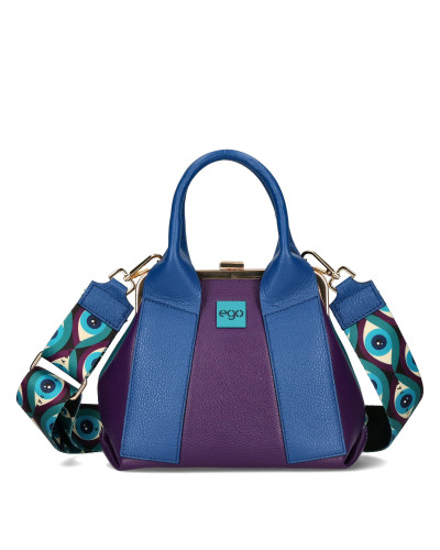 Double-sided bag with clasp