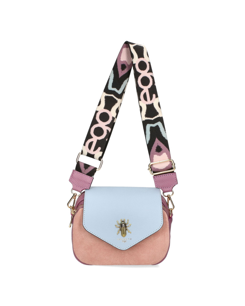 交換可能なフラップ付きバッグ