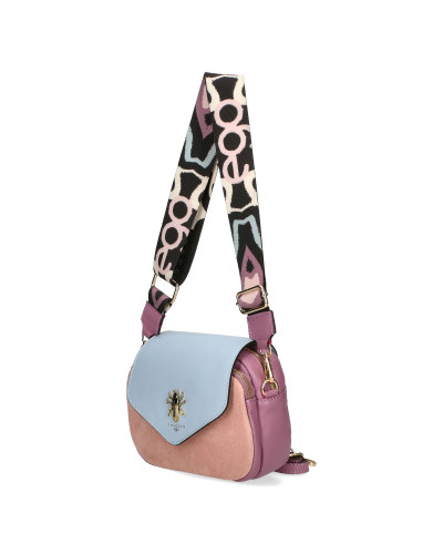 交換可能なフラップ付きバッグ