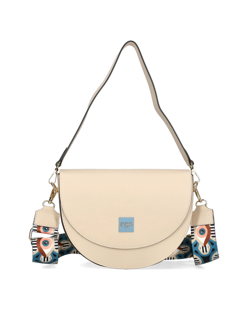 Three-Strap Crescent Bag