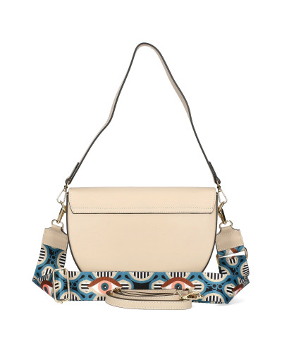 Three-Strap Crescent Bag