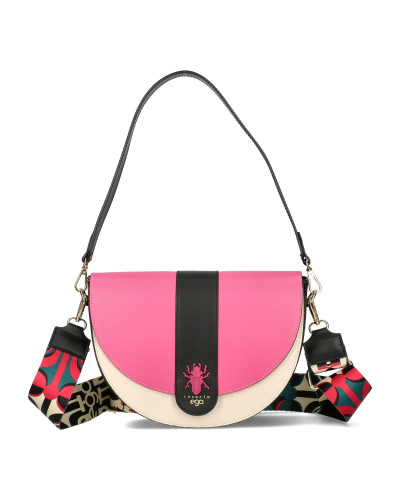 Torebka skórzana półksiężyc