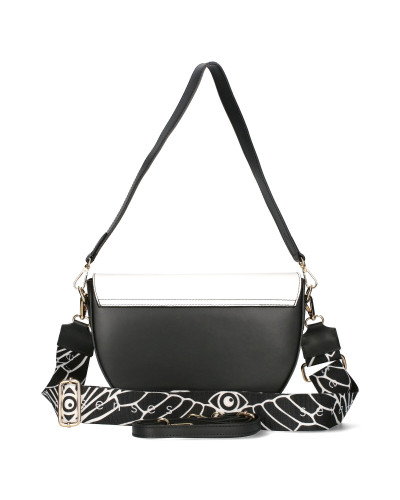 Crescent bag with eye