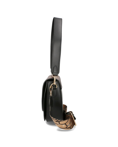 Crescent bag with eye