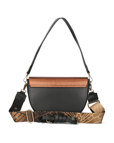 Crescent bag with eye