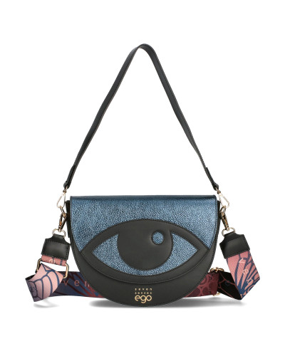 Crescent bag with eye