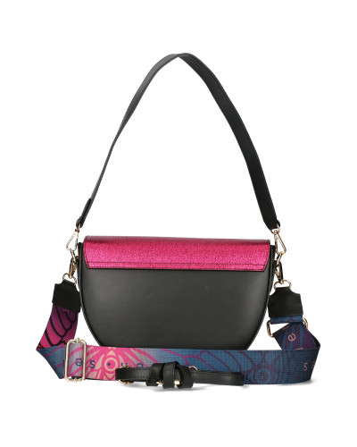 Crescent bag with eye