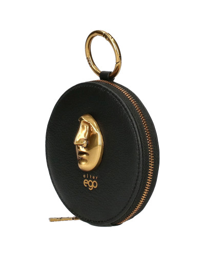 Leather wallet-keychain - AMULET
