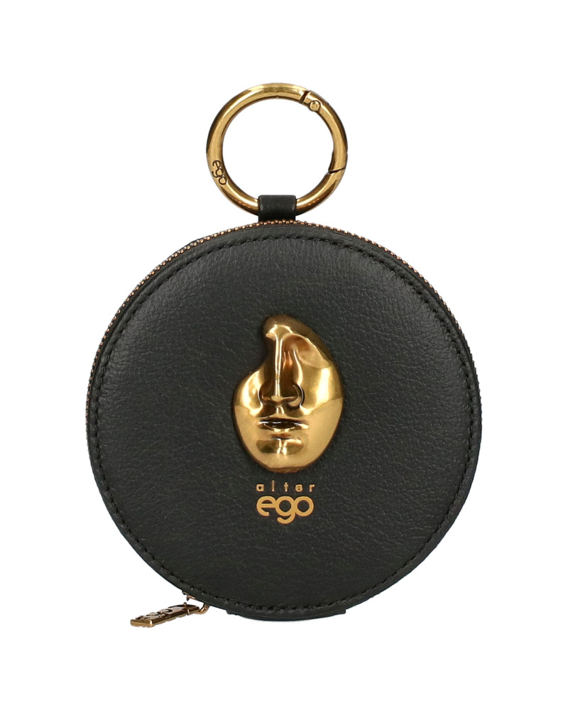 Leather wallet-keychain - AMULET