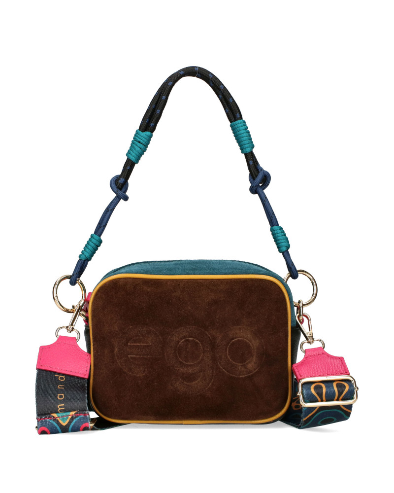 Brick bag with embossed logo