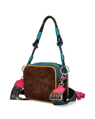 Brick bag with embossed logo