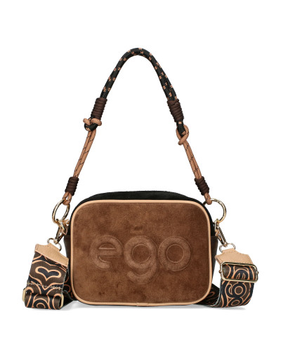 Brick bag with embossed logo