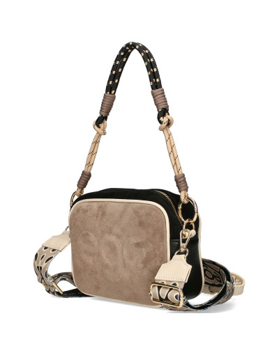 Brick bag with embossed logo