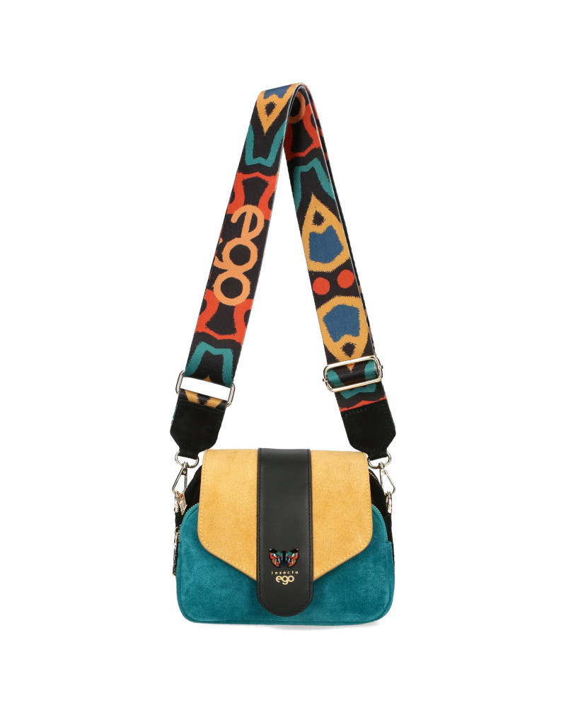 Handbag with a butterfly accent