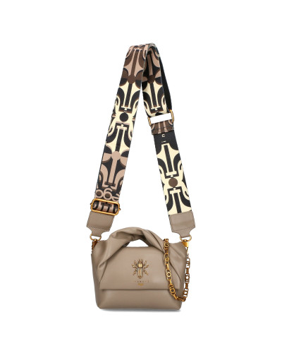 NIRA mała torebka ze zwiniętą rączką