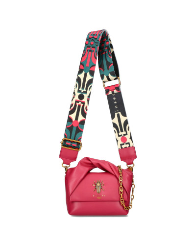 NIRA mała torebka ze zwiniętą rączką