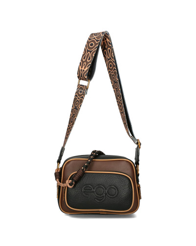 エンボスロゴ入りECHOハンドバッグ