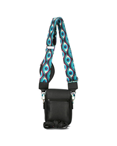 PSYCHE bag with a detachable flap and a wallet