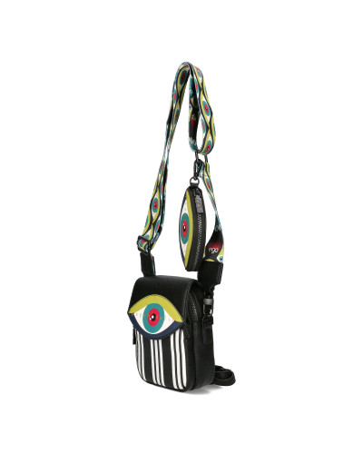 PSYCHE torebka z odpinaną klapką oraz portfelikiem