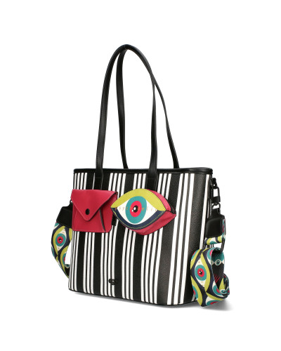 PSYCHOTIC pojemna torebka