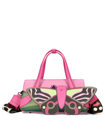 SYNERGIA bag with detachable butterfly