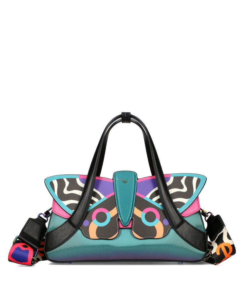 SYNERGIA bag with detachable butterfly