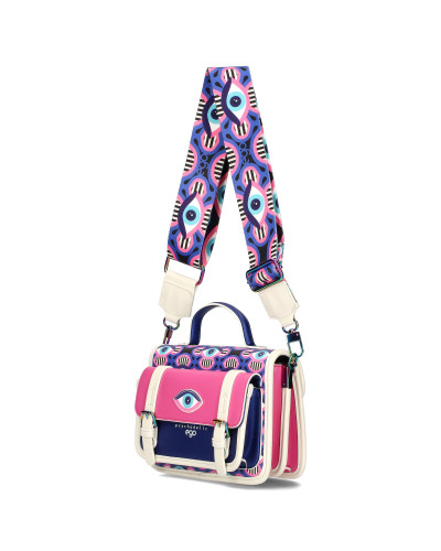 ILLUSIA kolorowa listonoszka z oczami