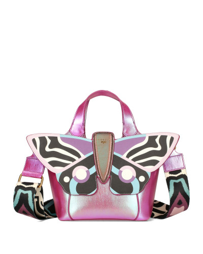 FUSHION a bag with a detachable butterfly that can be worn in three ways