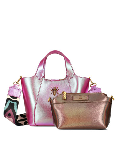 FUSHION torebka z odpinanym motylem noszona na trzy sposoby