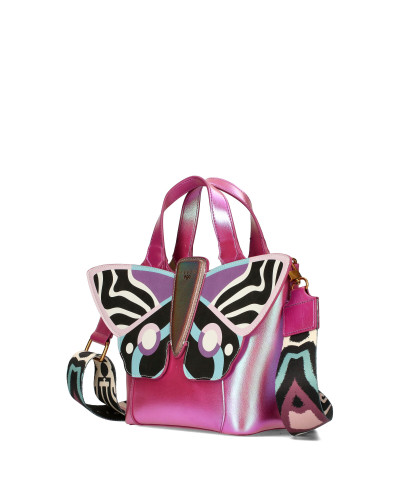 FUSHION torebka z odpinanym motylem noszona na trzy sposoby