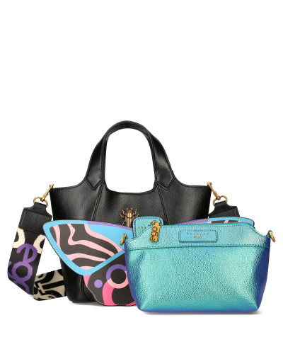 FUSHION torebka z odpinanym motylem noszona na trzy sposoby