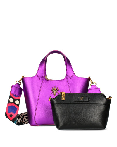 FUSHION torebka z odpinanym motylem noszona na trzy sposoby