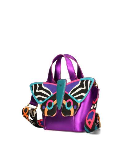 FUSHION torebka z odpinanym motylem noszona na trzy sposoby