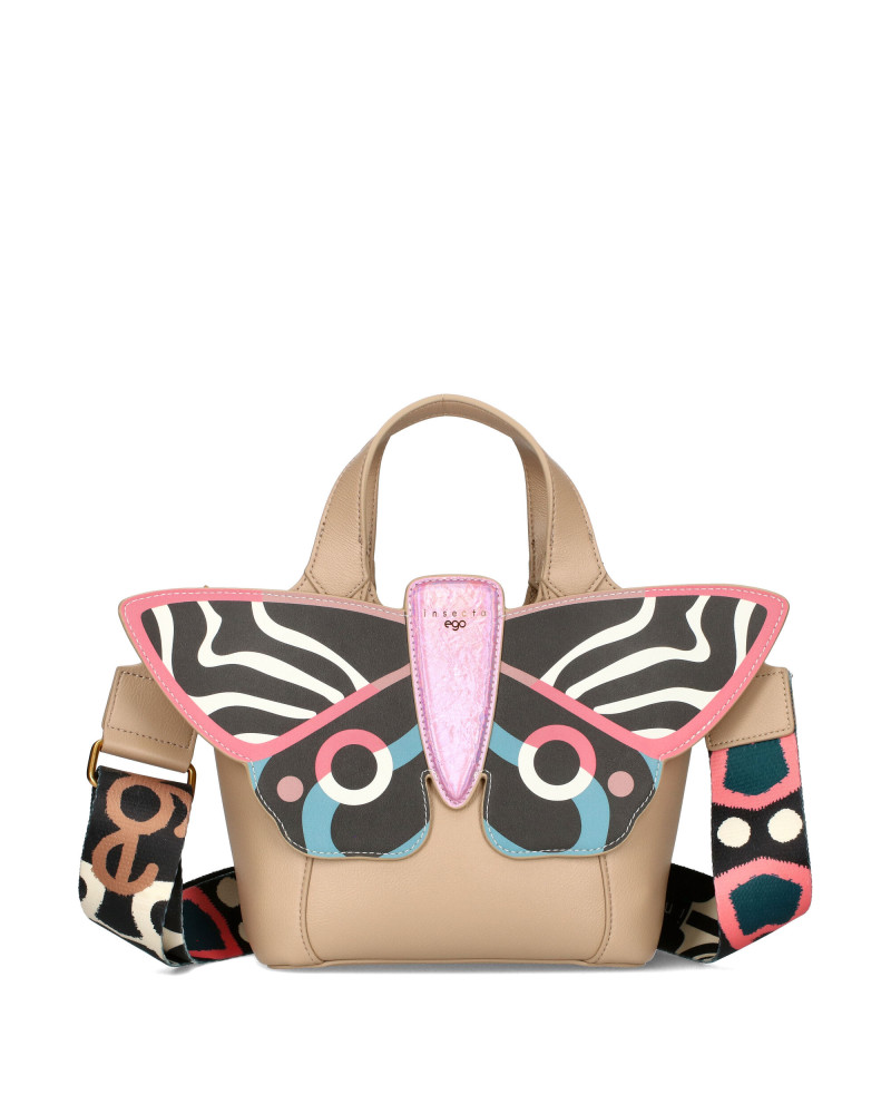 FUSHION a bag with a detachable butterfly that can be worn in three ways