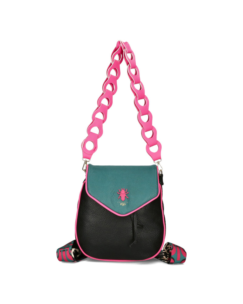 Bag - backpack with replaceable flap