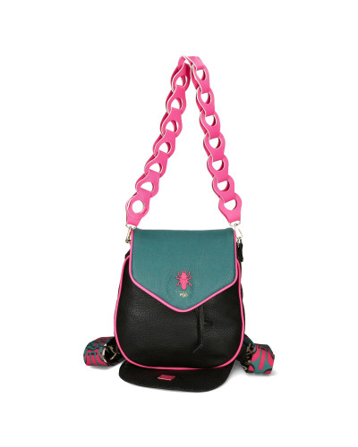 Bag - backpack with replaceable flap