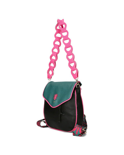 Bag - backpack with replaceable flap