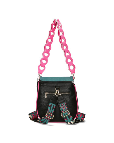 Bag - backpack with replaceable flap