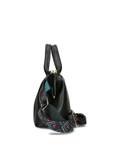 A box with an extended ear motif