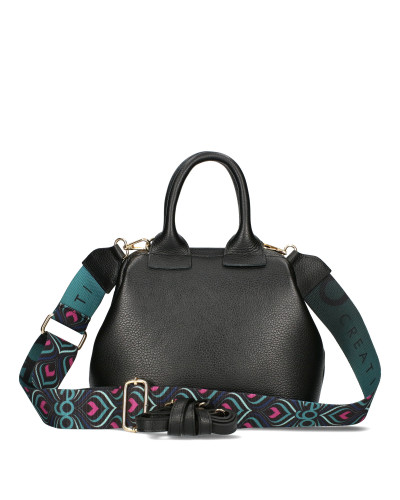 A box with an extended ear motif