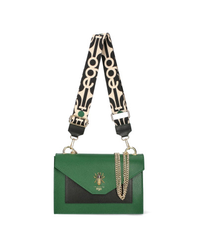 Torebka z dwoma paskami