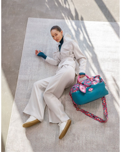 Torba fitnessowa weekendowa 4w1 - trening, praca, miasto, podróż