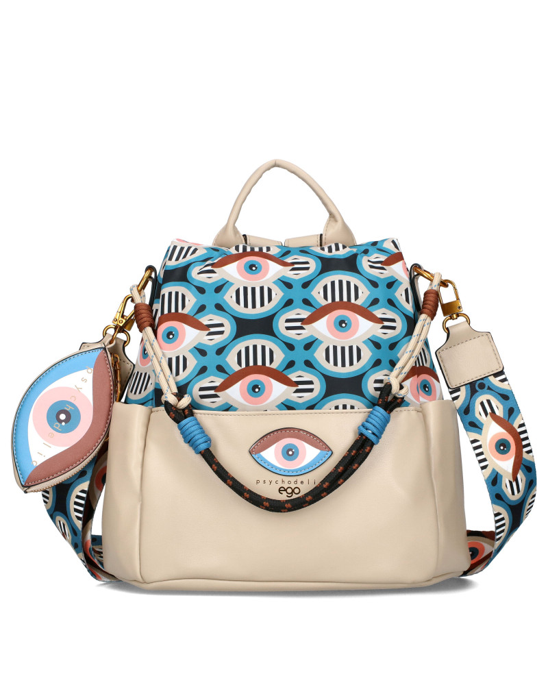 Bag - backpack with eyes